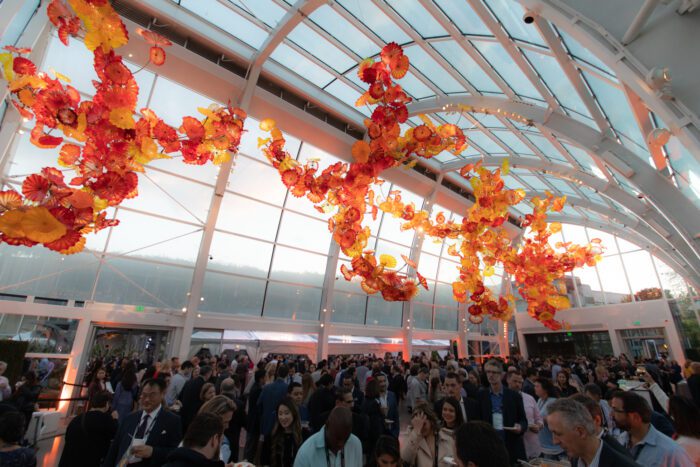 Seattle event venues Chihuly garden and glass