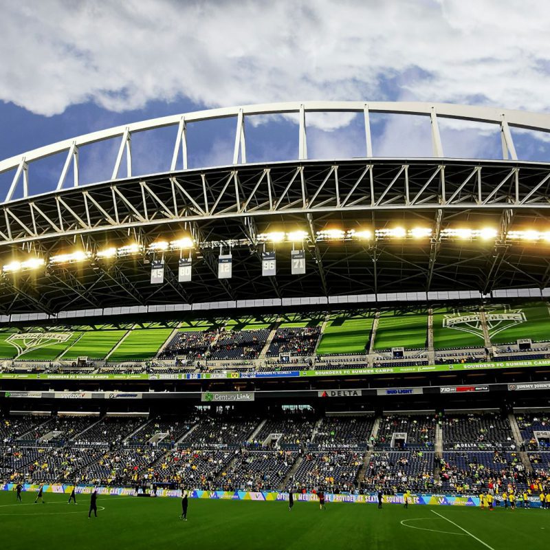 Seattle Sounders Soccer game at Lumen Field