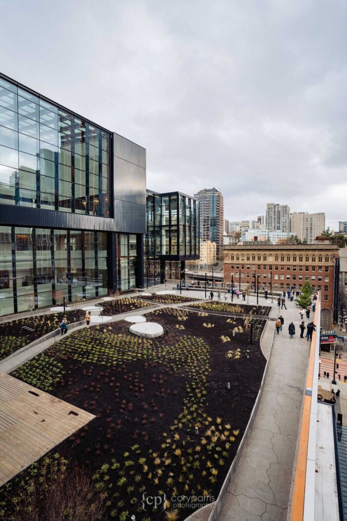 Seattle convention center Summit garden terrace DMC