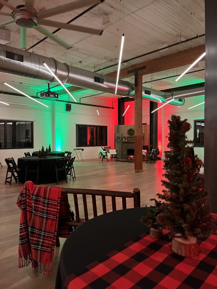 block 41 event venue Seattle holiday Flannel company party