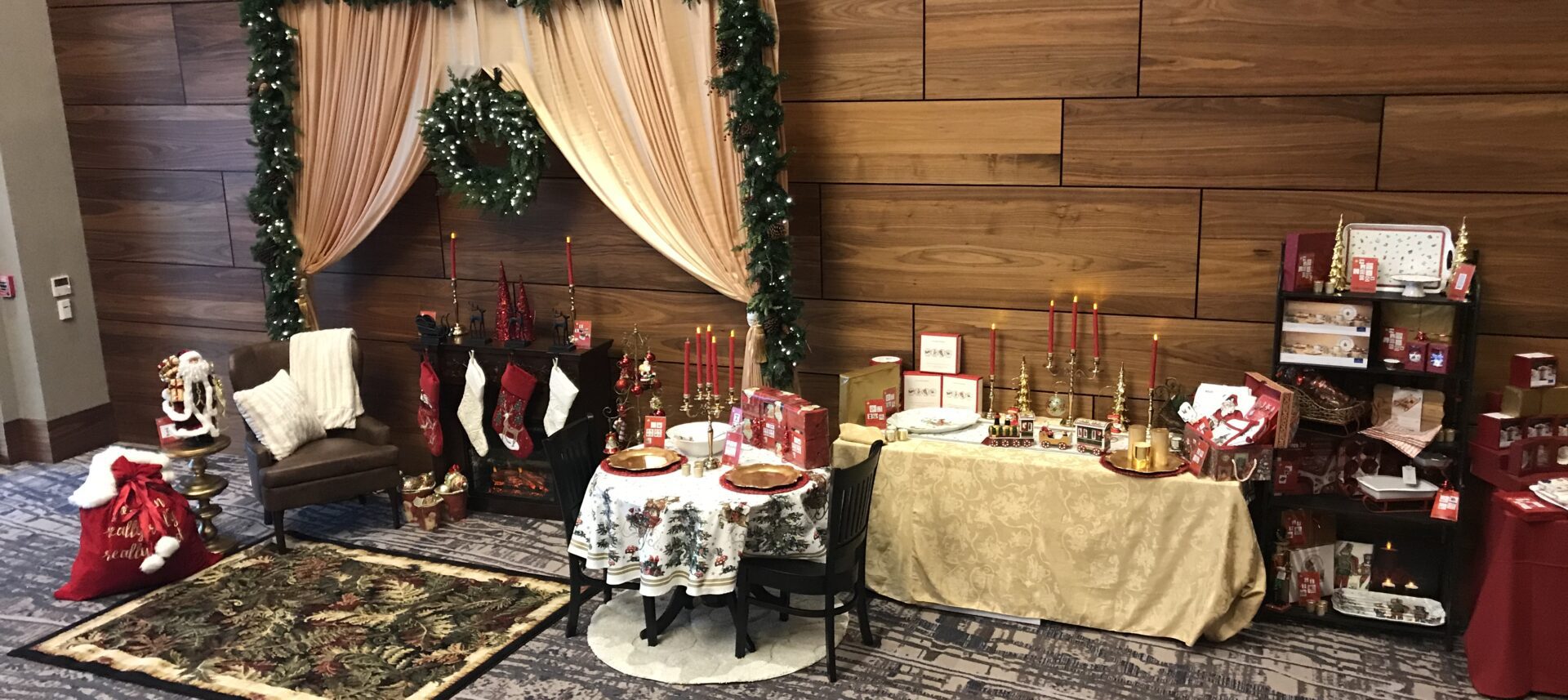 Christmas Decor Backdrop Photo Booth