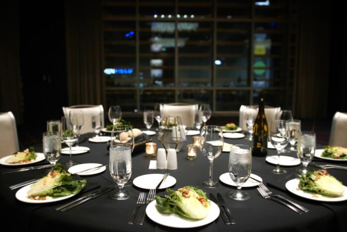 Seattle Corporate Dinner Salad Catering Embassy Suites