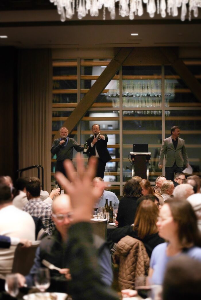 Seattle Corporate Event Auction Fundraiser Embassy Suites Ballroom Bidding Hand Raise