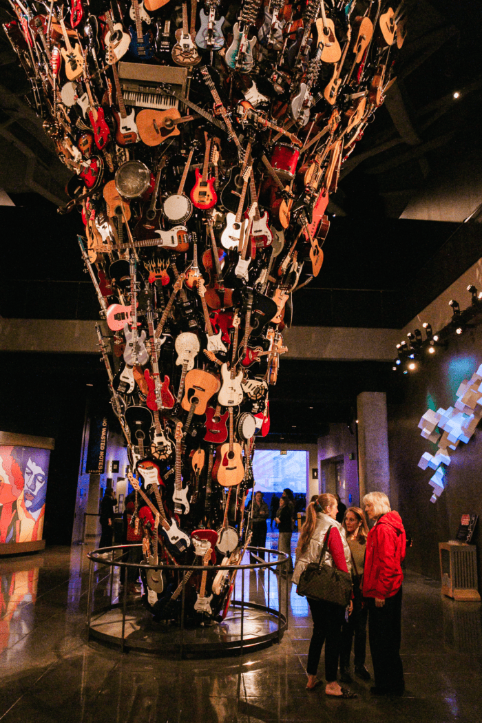 Mopop Museum Guitar Sculpture Venue Seattle Event Planning DMC