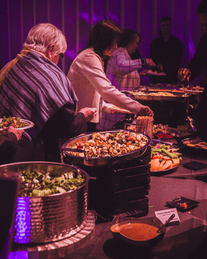 Mopop Museum Venue Seattle Catering Caterer Buffet