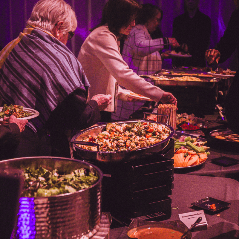 Mopop Museum Venue Seattle Catering Caterer Buffet