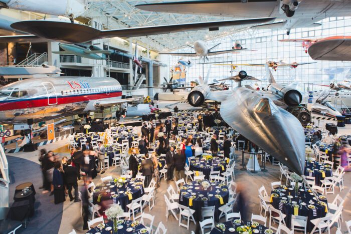 Seattle corporate meeting sales awards event museum of flight