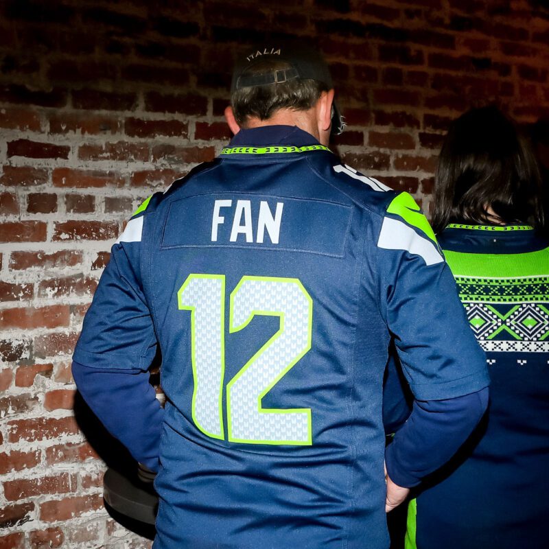 Seattle Seahawks tailgate party jersey fan