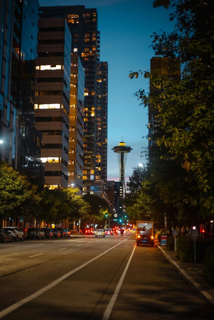 Seattle conference planning downtown traffic space needle