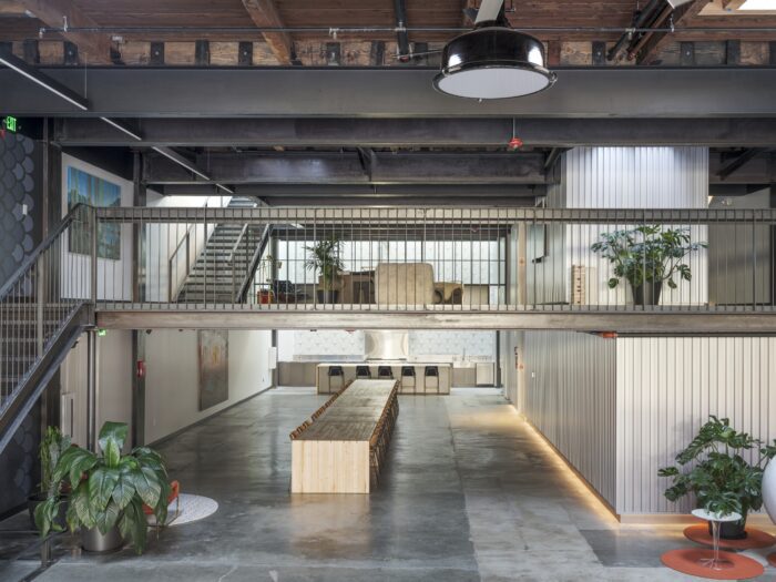 Seattle Event Venue Stone Way Auto interior non-profit event space