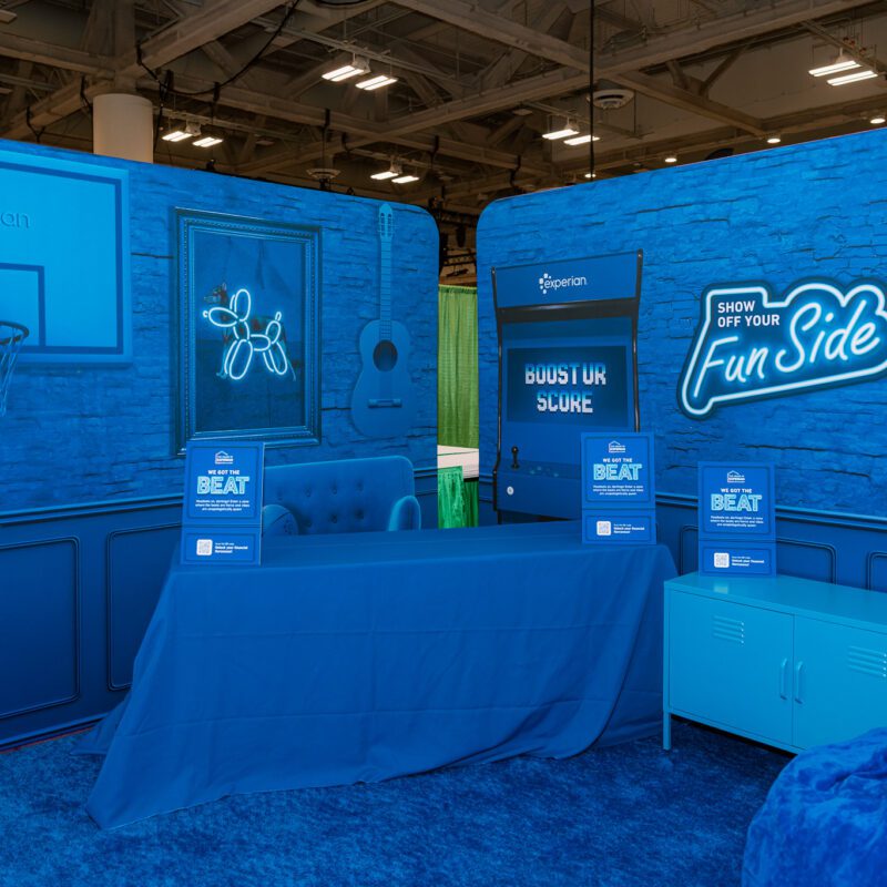Seattle Tradeshow Booth Design Build Event Production Experian
