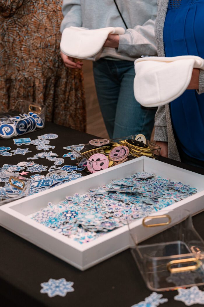 Custom Seattle event activation beanie bar interactive holiday party