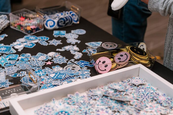 Custom Seattle event activation beanie bar interactive holiday party