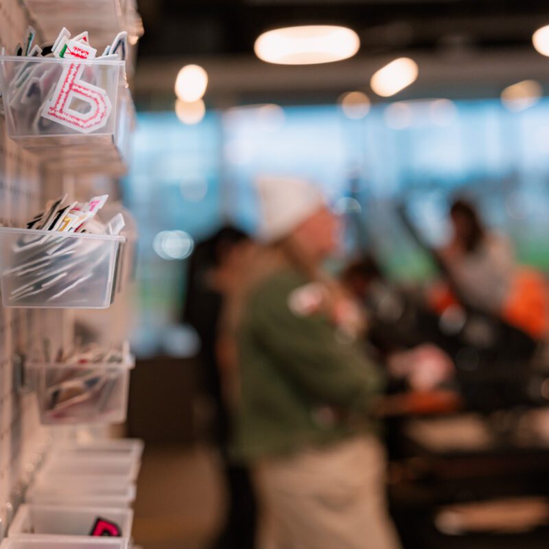 Custom Seattle event activation beanie bar interactive holiday party