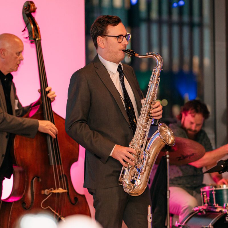 Office Holiday Party Live Entertainment Jazz Band Seattle Bellevue