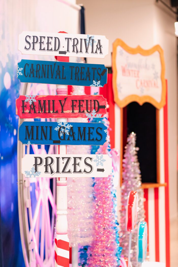 Winter Carnival Event Decor In-Office Company Party Planner Seattle